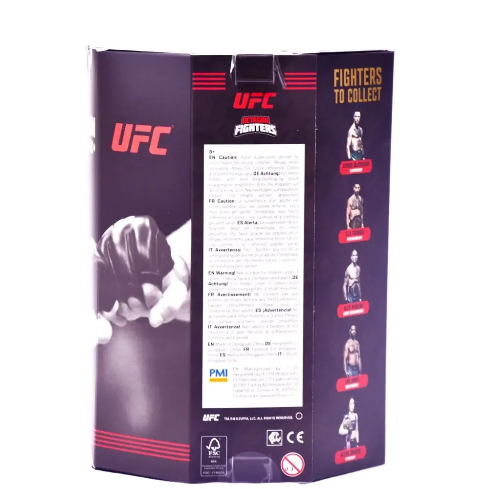 UFC Alex Pereira Octagon Fighters Action Figure PMI 8+ New Sealed w/ Accessories